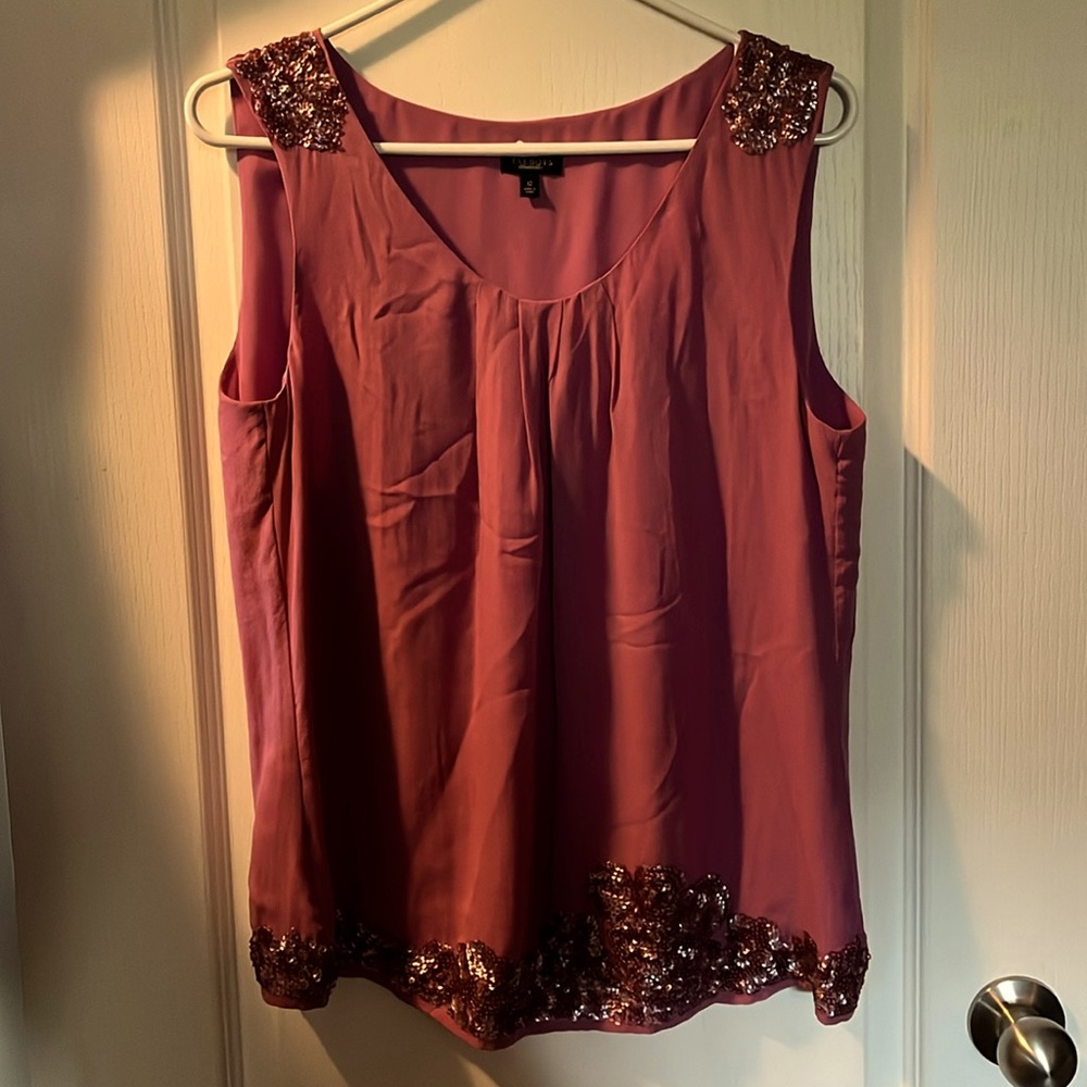 Talbots Women’s Top Purple colour Size 12